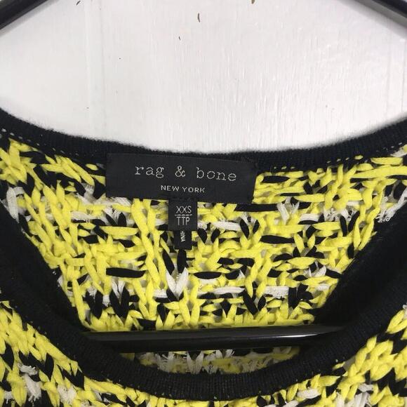 Rag Bone Dress Womens XXS Viola Crochet Open Knit Midi Beachy Unique Sleeveless - Picture 5 of 9